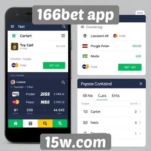 Métodos de pagamento disponíveis no 166bet app